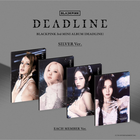 BLACKPINK - 3rd Mini Album DEADLINE (SILVER Ver.)