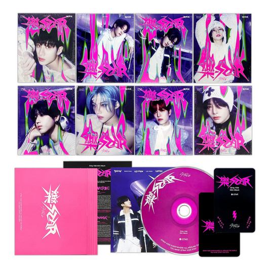 Stray Kids - 樂-STAR (Rock Star) (POSTCARD VER.)