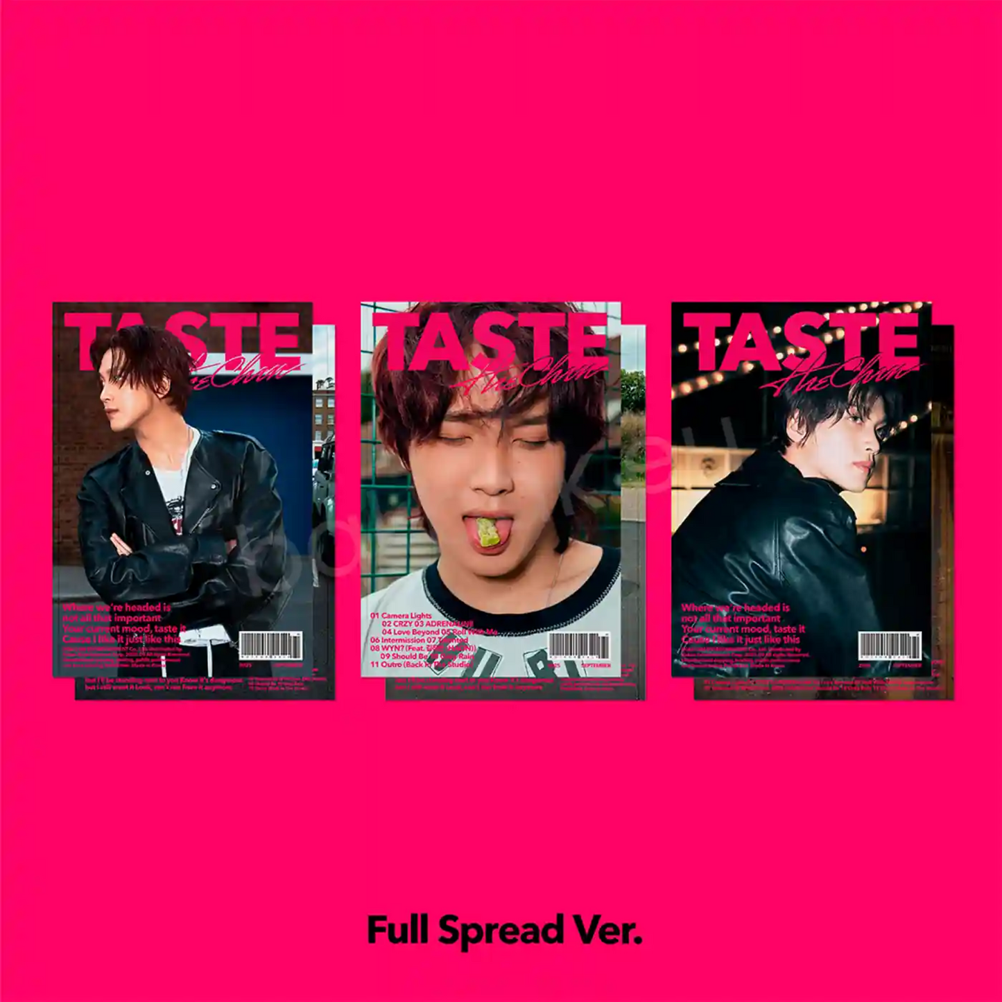 Haechan's 1st Album TASTE (Full Spread Ver.)