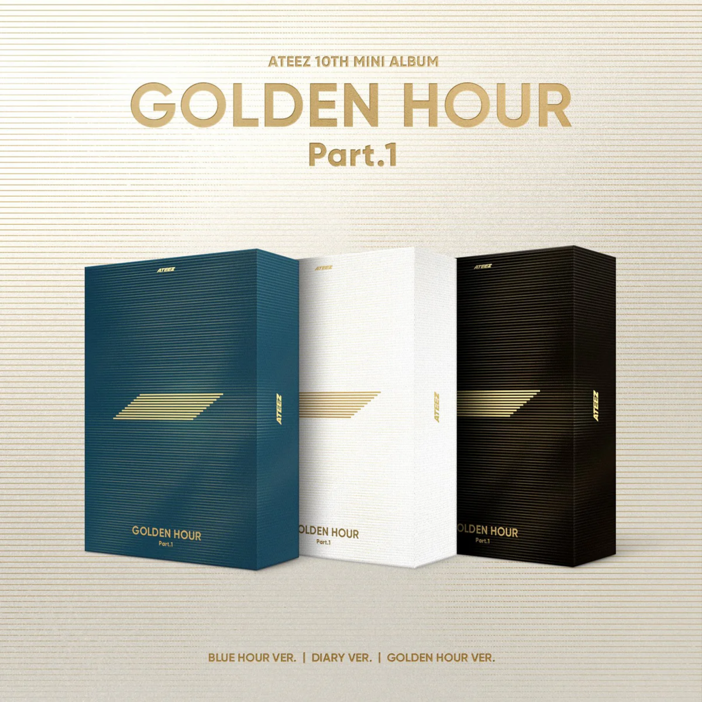 Ateez - 10th Mini Album Golden Hour : Part.1