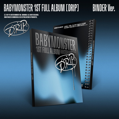 BABYMONSTER - 1st FULL ALBUM DRIP (ZIP LOCK Ver. / BINDER Ver.)