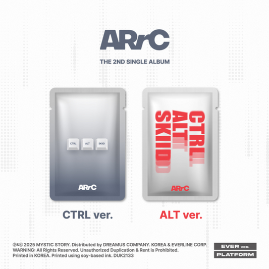 ARrC - 2nd Single Album CTRL+ALT+SKIID (CTRL & ALT Ver.)