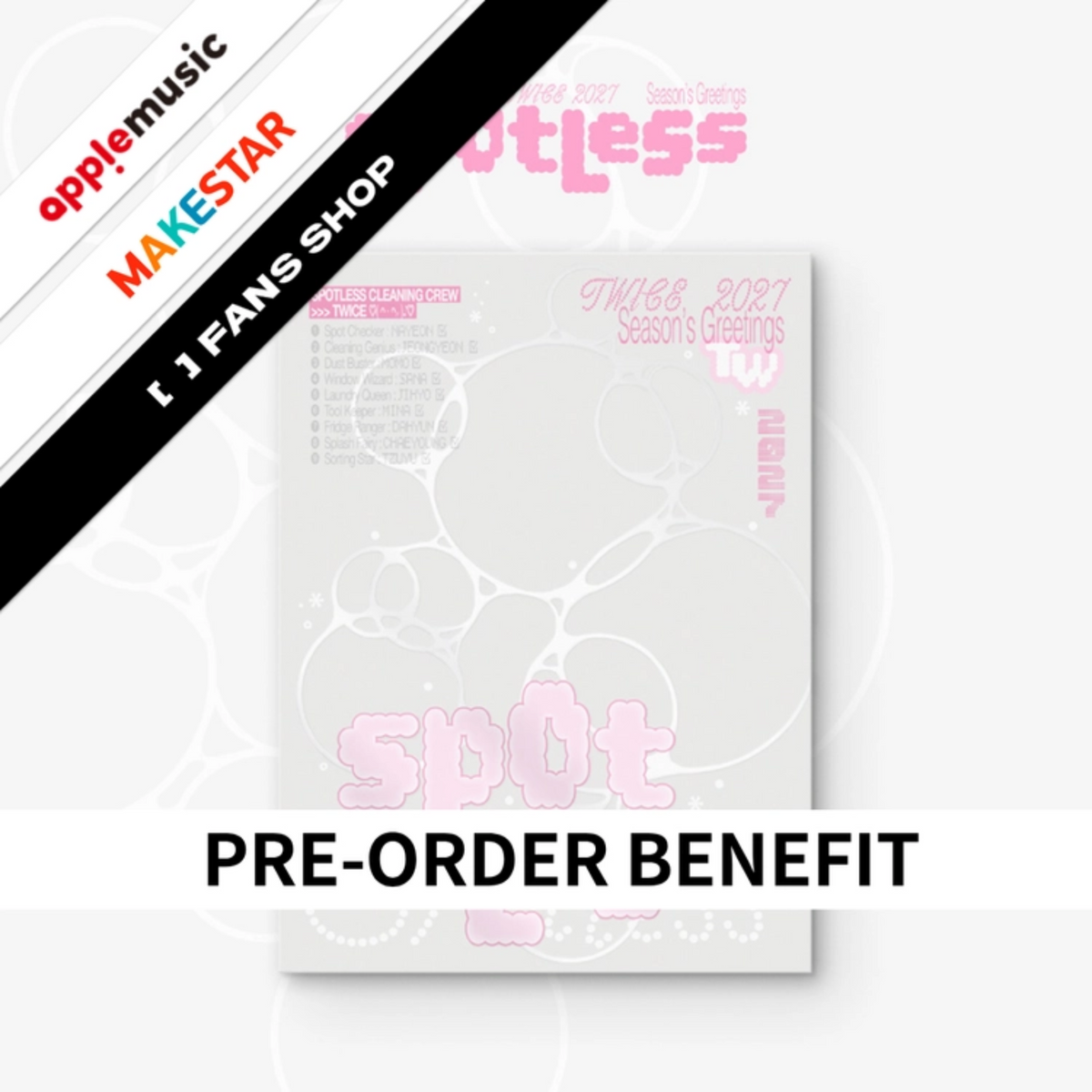 PRE-ORDER com POB: TWICE 2027 Season's Greetings [Spotless]