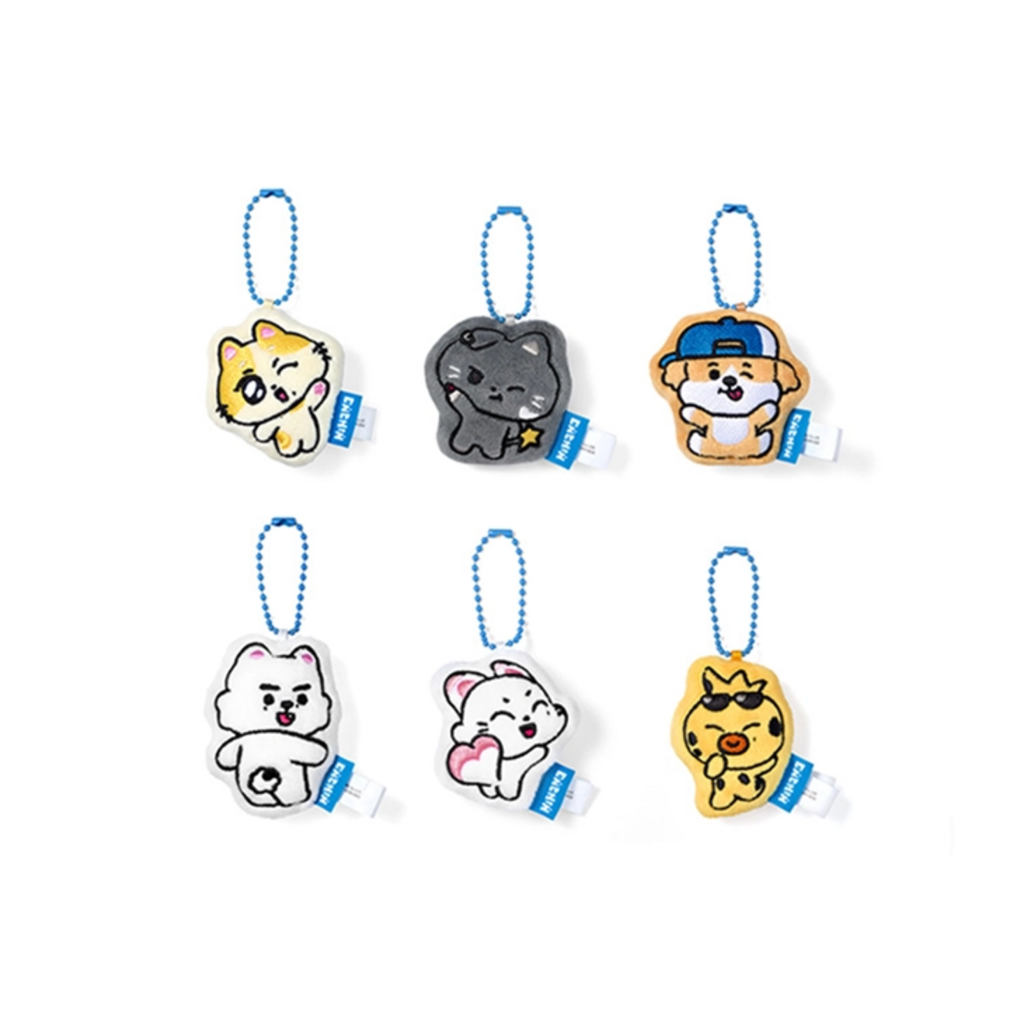 PRE-ORDER: ENHYPEN - [ENCHIN] Cushion Keyring (Random Ver.)
