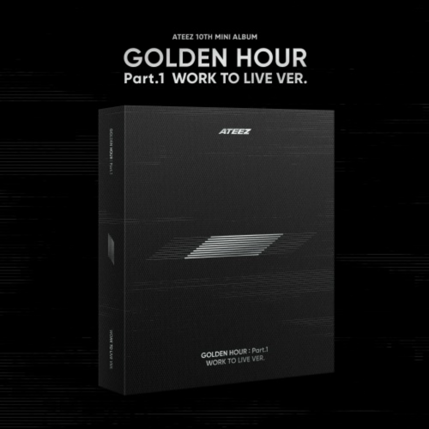 ATEEZ - 10th Mini Album GOLDEN HOUR : Part.1 WORK TO LIVE VER.