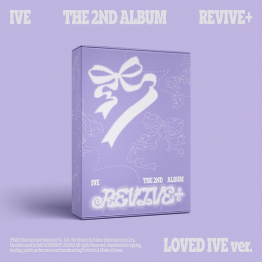 IVE - 2nd Album REVIVE+ (LOVED IVE Ver.) (Limited Ver.)