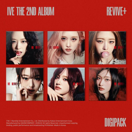 IVE - 2nd Album REVIVE+ (Digipack Ver.) (Limited Ver.)