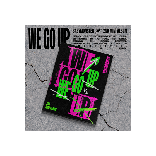 BABYMONSTER - 2nd MINI ALBUM WE GO UP (UP Ver.)