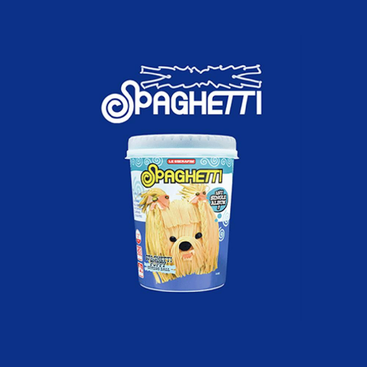 LE SSERAFIM - 1st Single Album SPAGHETTI (STRESS BALL Ver.)