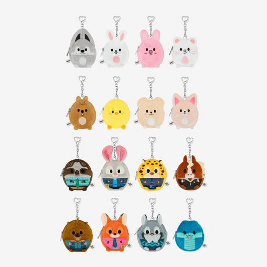 Stray Kids - SKZOO X ZOOTOPIA2 POP-UP STORE OFFICIAL MERCH PLUSH COIN POUCH