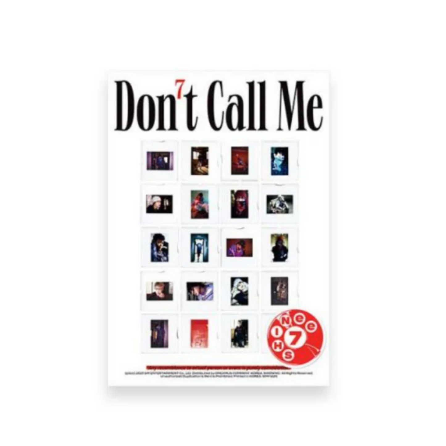 SHINee - VOL.7 DON'T CALL ME (PHOTOBOOK Ver.) Reality version