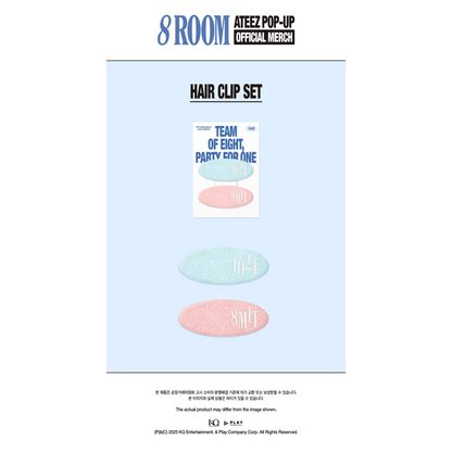 ATEEZ - 8ROOM MD HAIR CLIP SET