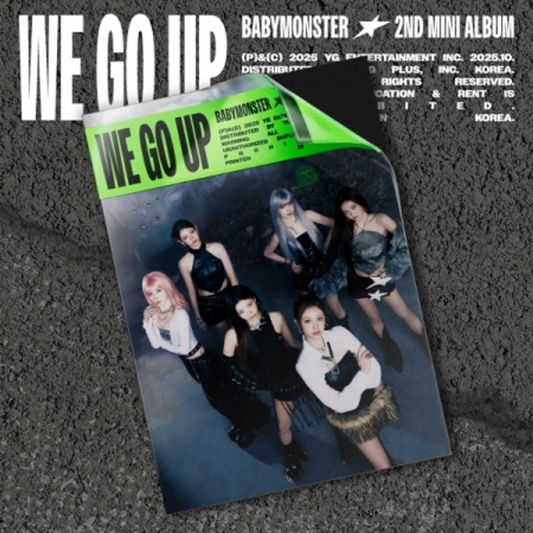 BABYMONSTER - 2nd MINI ALBUM WE GO UP (WE Ver.)