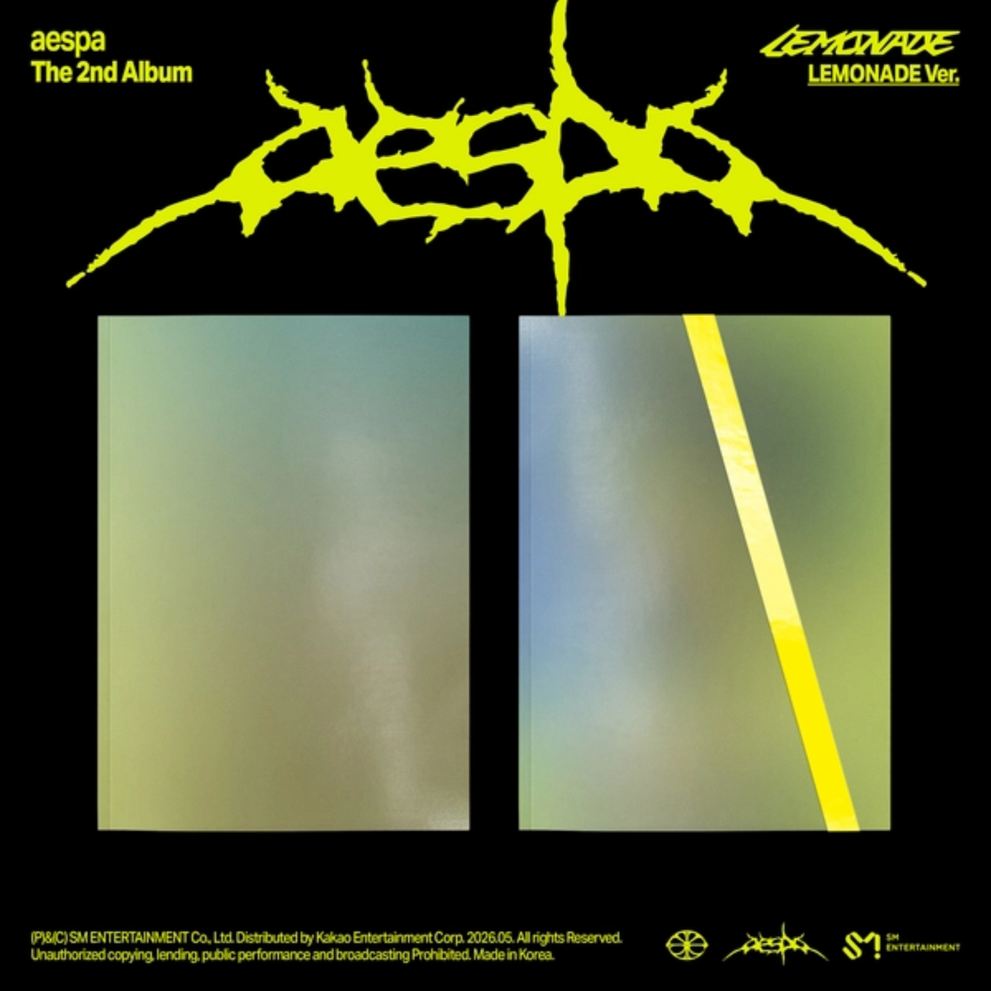 AESPA - 2nd Album LEMONADE (LEMONADE Ver.)