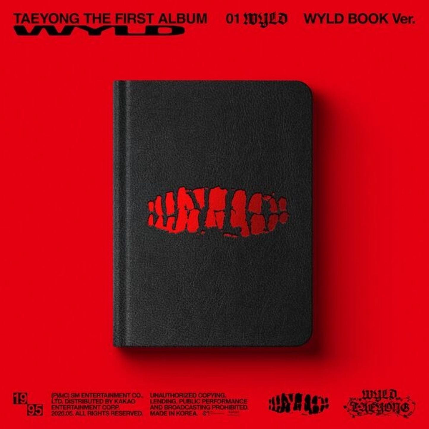 TAEYONG - 1st Album WYLD (WYLD BOOK Ver.)