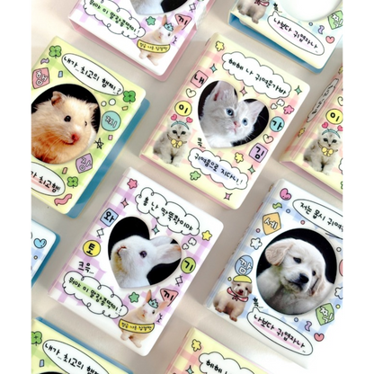 Collect book PC photocard POCA MANET