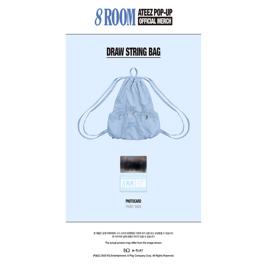 ATEEZ - 8ROOM MD DRAW STRING BAG