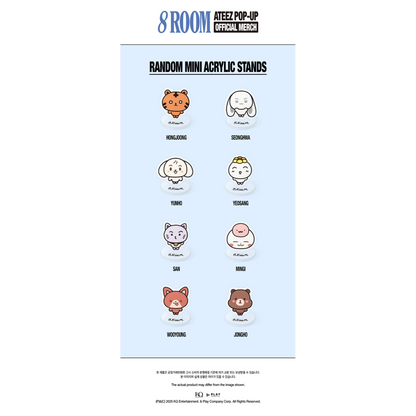 ATEEZ - 8ROOM MD RANDOM MINI ACRYLIC STANDS