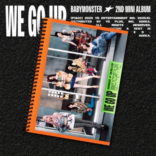 BABYMONSTER - 2nd MINI ALBUM WE GO UP (GO Ver.)