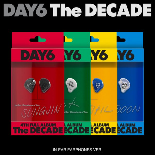 DAY6 4th regular album The DECADE (earphone version)