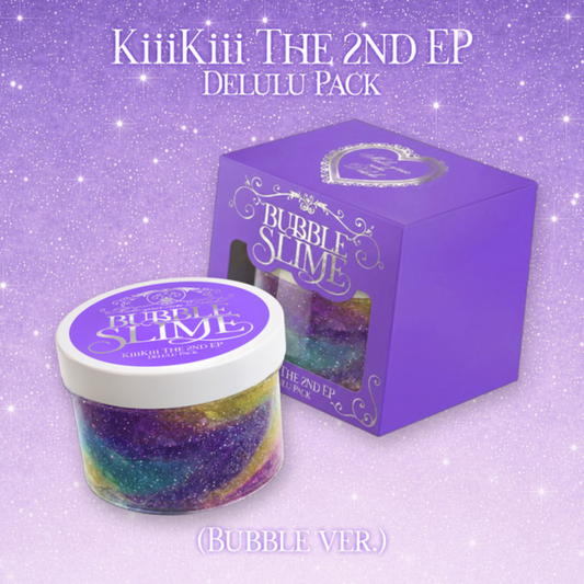 KiiiKiii - 2nd EP Album Delulu Pack (Bubble. Ver.) (Limited Edition)