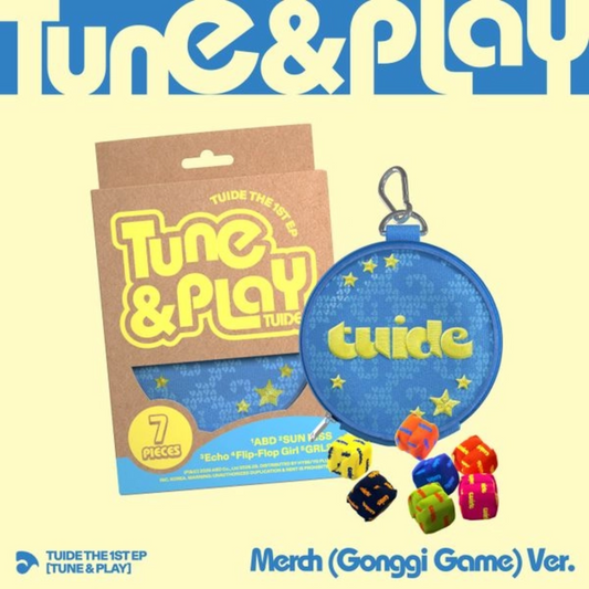 TUIDE - The 1st EP TUNE & PLAY (Merch (Gonggi Game) ver.)