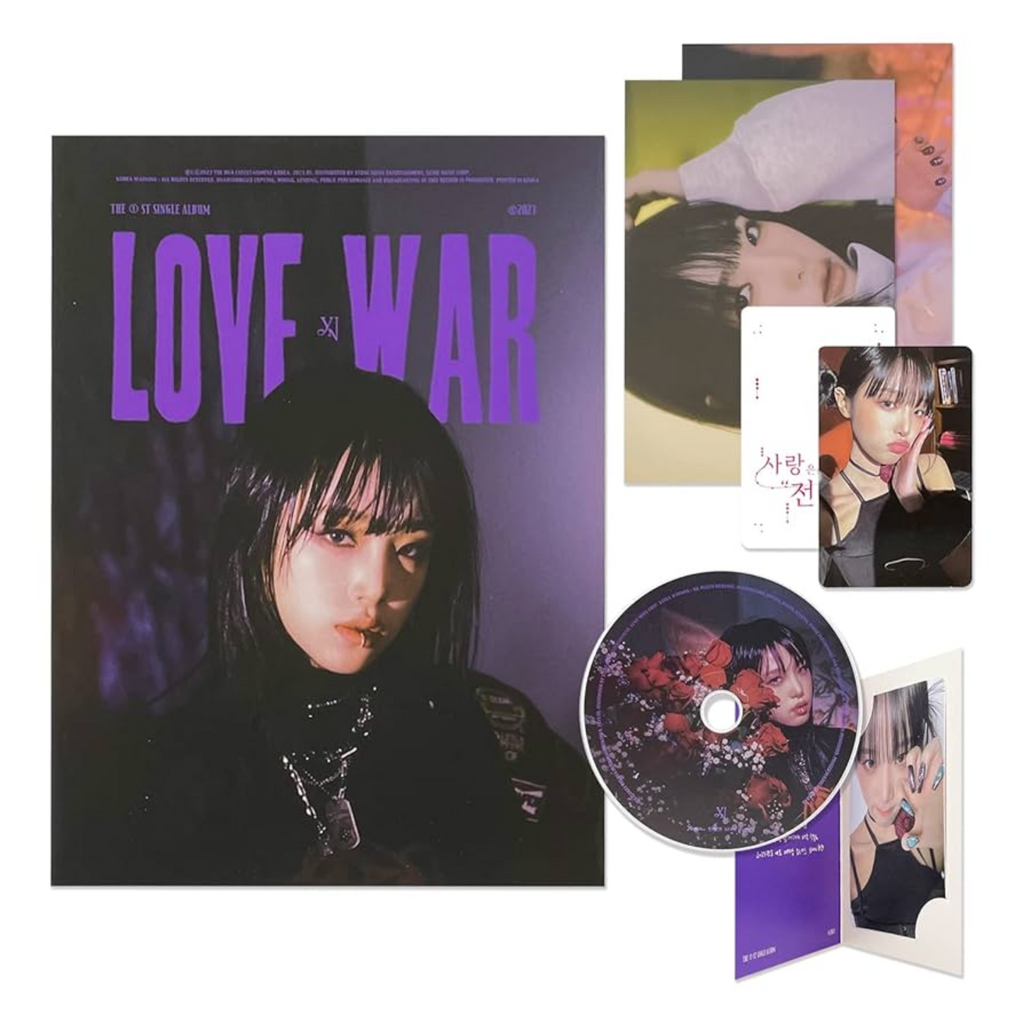 YENA 1st single album LOVE WAR (limited edition)
