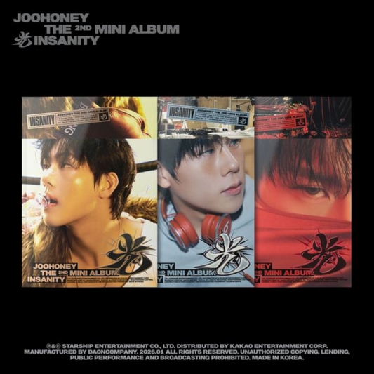 JOOHONEY - 2nd Mini Album INSANITY