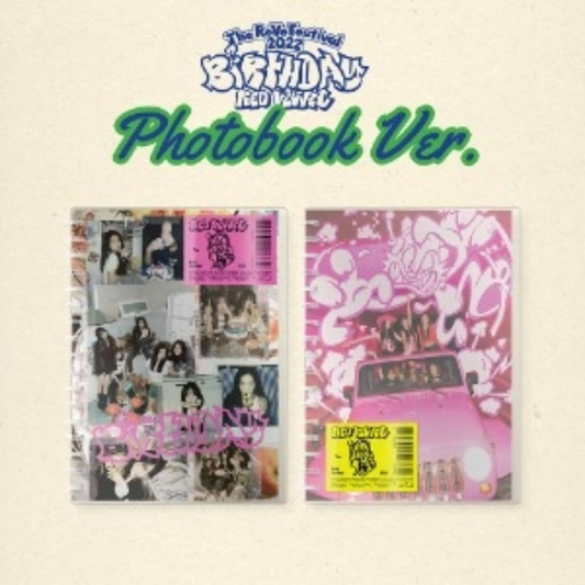 RED VELVET - Mini Album THE REVE FESTIVAL 2022 : BIRTHDAY (PHOTOBOOK Ver.)