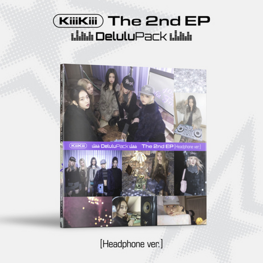 KiiiKiii - 2nd EP Album Delulu Pack (Headphone. Ver.)