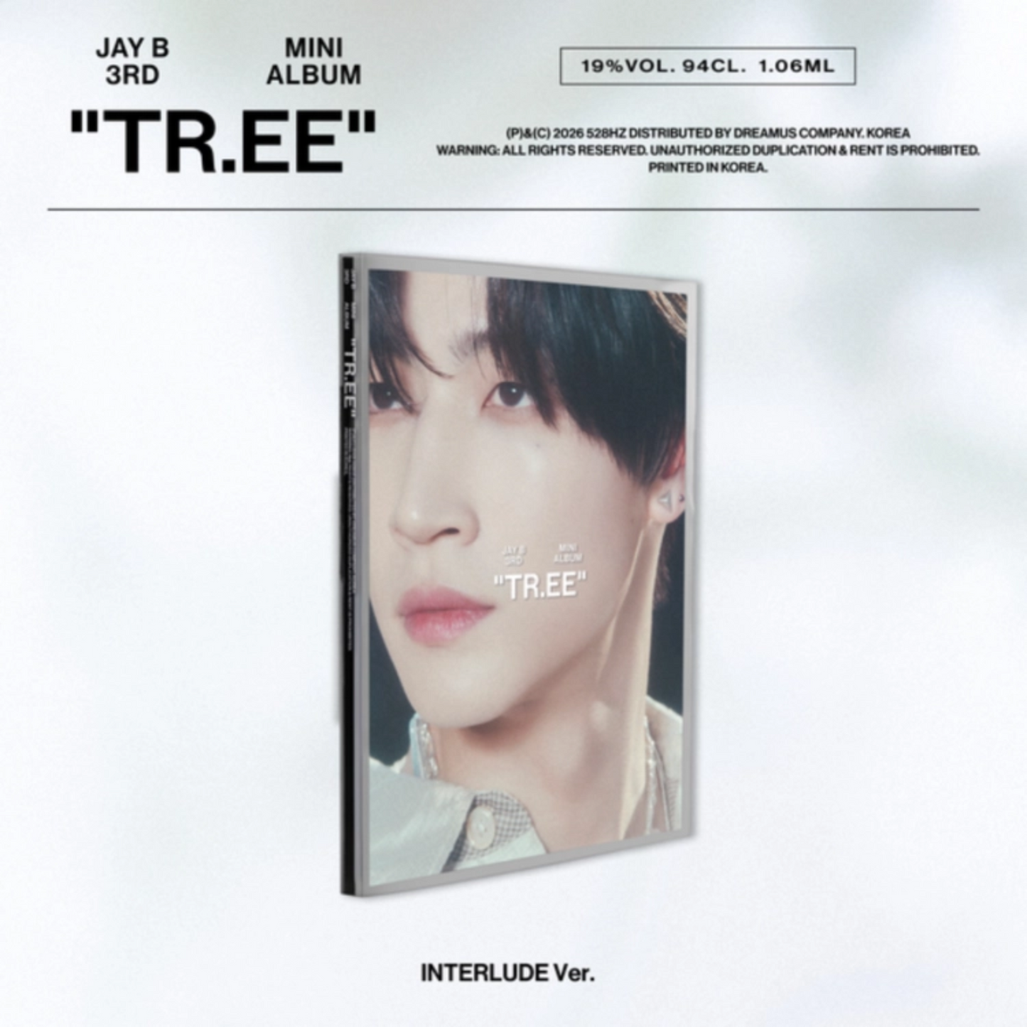 BACK-ORDER: JAY B - 3rd Mini Album TR.EE (INTERLUDE Ver.)