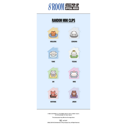 ATEEZ - 8ROOM MD RANDOM MINI CLIPS