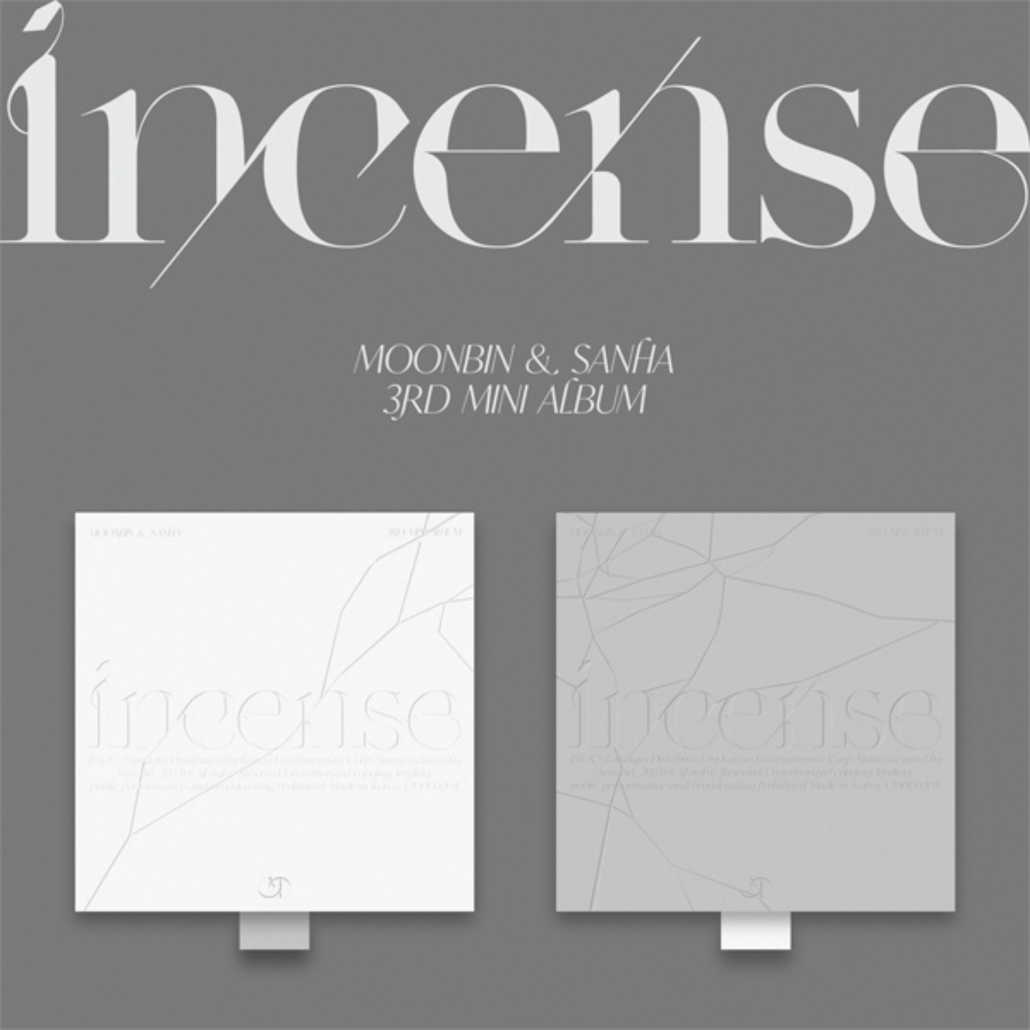 MOONBIN & SANHA (ASTRO) - 3RD MINI ALBUM INCENSE (Impure ver)