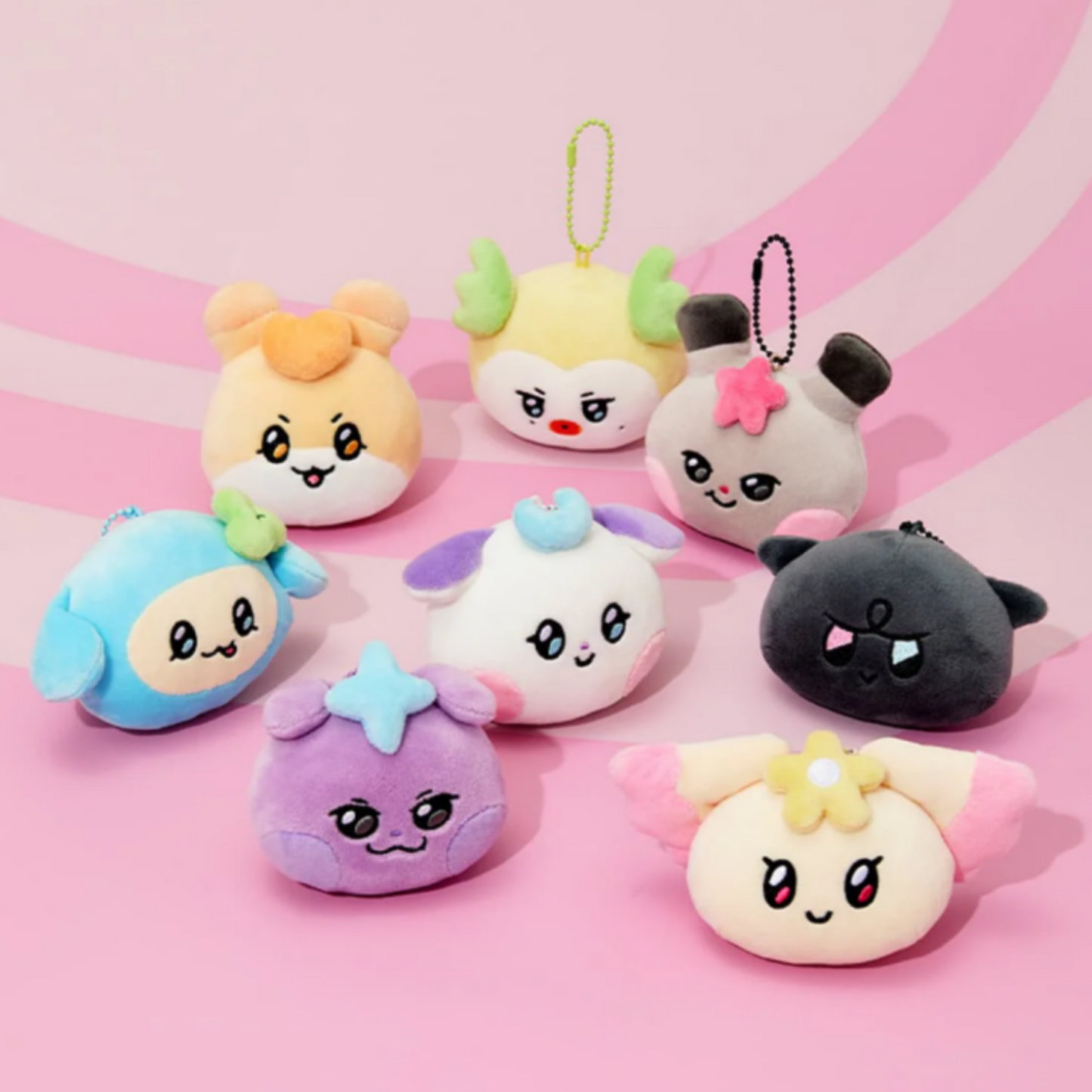 ATEEZ - Mighteez Face porta chaves peluche