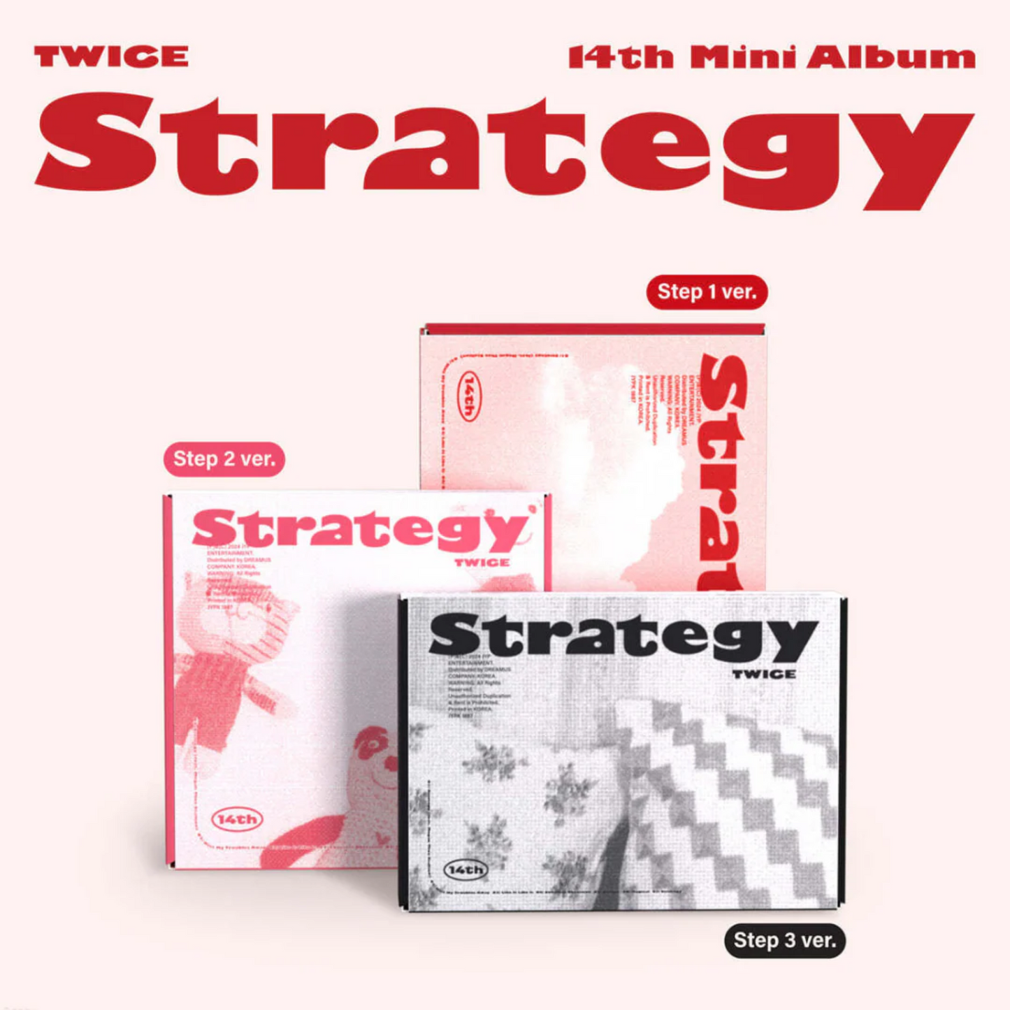 TWICE 14th Mini Album STRATEGY