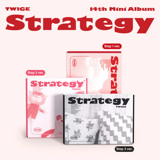 TWICE 14th Mini Album STRATEGY