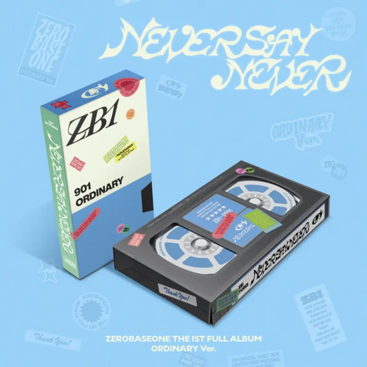 Zerobaseone The First Full Album Never Say Never Photobook Ver. (Icon & Ordinary)