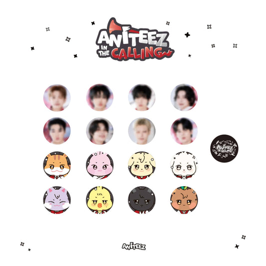 ATEEZ ANITEEZ IN THE CALLING [RANDOM] CAN BADGE