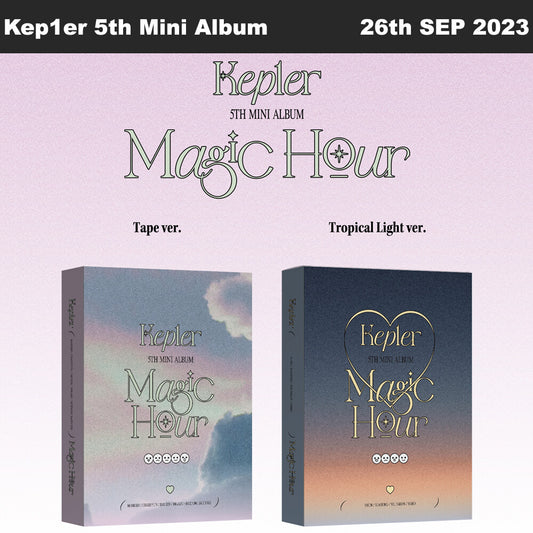 Kep1er - Magic Hour Unit ver. (TAPE Ver. / Tropical Light Ver.)