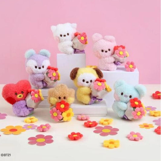 BT21 minini doll keychain [bouquet] - KOYA