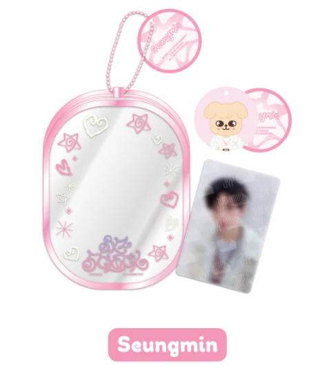 STRAY KIDS CLEAR POUCH - SKZ 5'CLOCK Seungmin