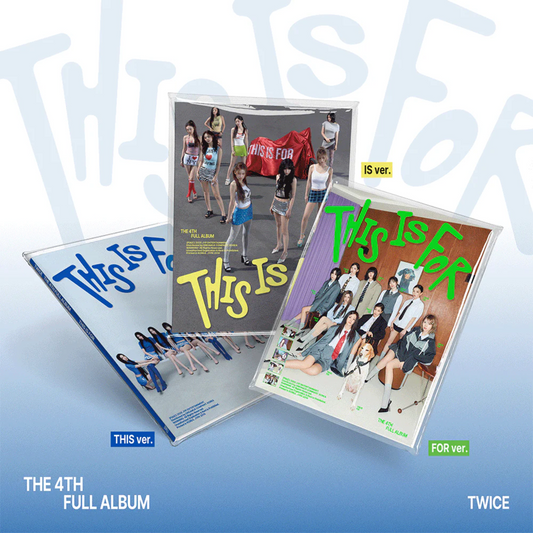 TWICE - THIS IS FOR (THIS ver. / IS ver / FOR ver.)