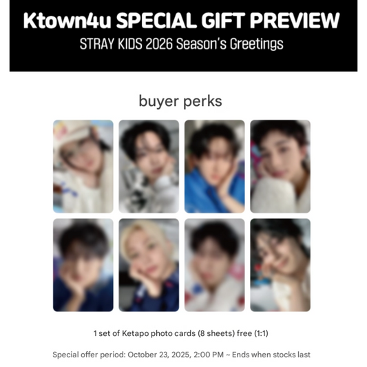 (POB) Stray Kids - 2026 SEASON'S GREETINGS STARLIGHT SUPPER CLUB