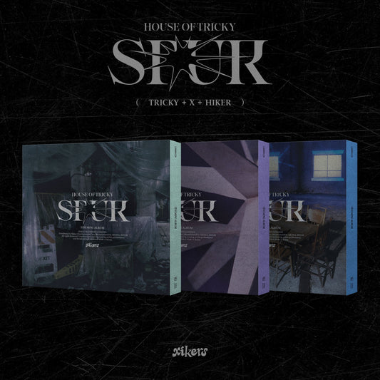 xikers xikers 5TH MINI ALBUM [HOUSE OF TRICKY : SPUR] (TRICKY ver. / X ver. / HIKER ver.)